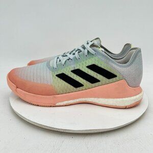 Adidas Crazyflight FX6231 Women Size 11 Hallo Blue Legend Yellow Training Shoes